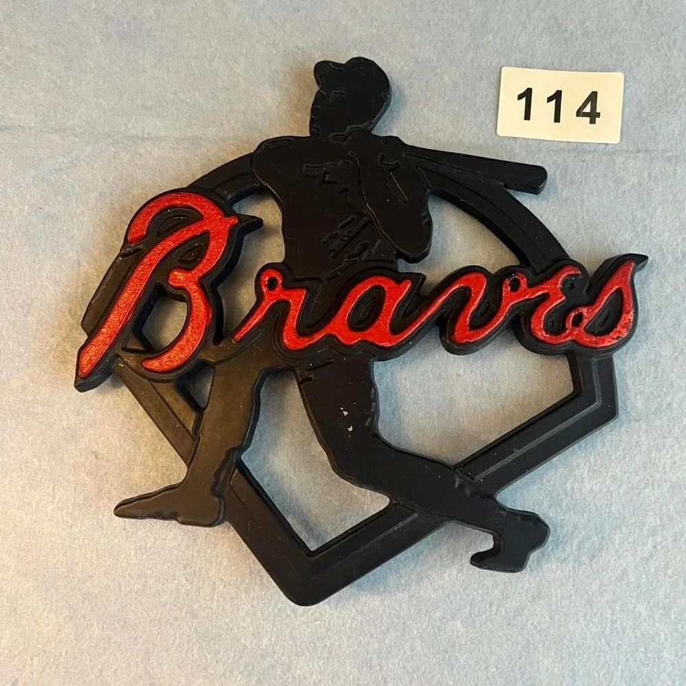 Atlanta Braves Turner Field Seat Endcap